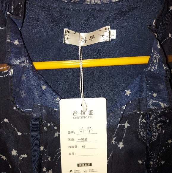 Navy blue dress - Picture 4 of 5